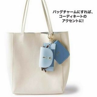 タカラジマシャ(宝島社)の【新品】フクゾー チャーム型 メガネケース&ミニポーチ(サングラス/メガネ)