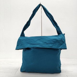 ミナペルホネン(mina perhonen)のmina perhonen papier bag ya9821 コットン ショルダーバッグ ブルー レディース ミナペルホネン【中古】4-0523G◎(ショルダーバッグ)