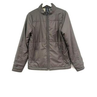 エーグル(AIGLE)のAIGLE(エーグル) ブルゾン サイズM レディース - ダークブラウン 長袖/中綿/秋/冬 ポリエステル(ブルゾン)