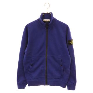 ストーンアイランド(STONE ISLAND)のSTONE ISLAND ストーンアイランド ロゴパッチ ハイネックジップアップフリース スウェット ブルー 791562820(スウェット)