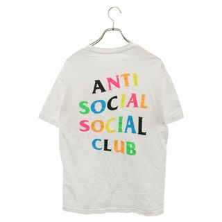 ANTI SOCIAL SOCIAL CLUB アンチソーシャルソーシャルクラブ マルチロゴプリント 半袖Tシャツ カットソー ホワイト