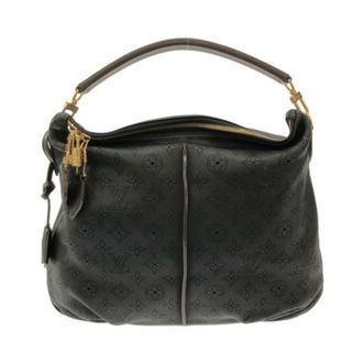 ルイヴィトン(LOUIS VUITTON)のLOUIS VUITTON(ルイヴィトン) ハンドバッグ マヒナ美品  セレネPM M94035 ノワール カーフレザー(ハンドバッグ)