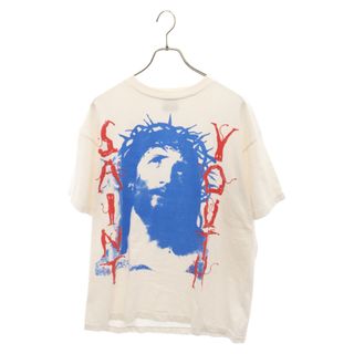 SAINT MICHAEL セントマイケル 23SS SAINT YOUTH フロントプリント半袖Tシャツ カットソー ホワイト SM-S23-0000-015(Tシャツ/カットソー(半袖/袖なし))