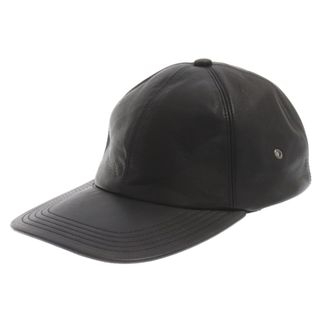 MASU エムエーエスユー 23AW PETER LEATHER CAP ピーターレザーキャップ 帽子 ブラック