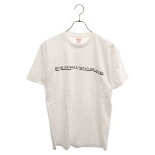 シュプリーム(Supreme)のSUPREME シュプリーム 13AW Basquiat Pay For Soup Tee バスキア ペイ フォー スープ 半袖Tシャツ ホワイト(Tシャツ/カットソー(半袖/袖なし))