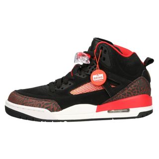 ナイキ(NIKE)のNIKE ナイキ Jordan Spizike Black/University Red ジョーダン スパイジーク ローカットスニーカー ブラックレッド US8/26cm 315371-060(スニーカー)