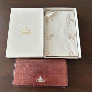 ヴィヴィアンウエストウッド(Vivienne Westwood)のロンドン購入 ヴィヴィアンウエストウッド ピンクレザー長財布(財布)