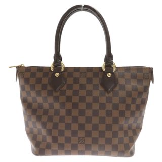 ルイヴィトン(LOUIS VUITTON)のLOUIS VUITTON ルイヴィトン ダミエ サレヤPM ハンドバッグ N51183 ブラウン(ハンドバッグ)