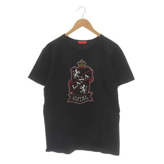 アザー(other)のラーナ Lana Tシャツ カットソー 半袖 ラインストーン プリント 黒(Tシャツ/カットソー(半袖/袖なし))