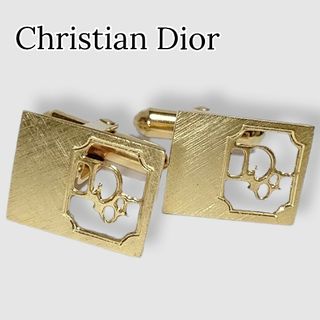 クリスチャンディオール(Christian Dior)のChristian Diorクリスチャンディオール　カフスカフリンクス　ゴールド(カフリンクス)