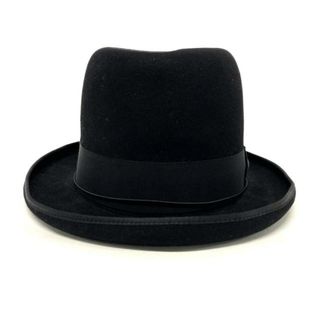 ボルサリーノ(Borsalino)のBorsalino(ボルサリーノ) ハット 58 - 黒 ウール(ハット)