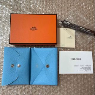 エルメス(Hermes)のHERMES エルメス　カルヴィ　デュオ　新品　2023年製(コインケース)