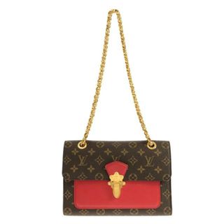 ルイヴィトン(LOUIS VUITTON)のLOUIS VUITTON(ルイヴィトン) ショルダーバッグ モノグラム ヴィクトワール M41731 スリーズ モノグラム・キャンバス、レザー（皮革の種類：牛革）(ショルダーバッグ)