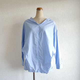 ドゥーズィエムクラス(DEUXIEME CLASSE)の美品　ドゥーズィエムクラス　Deuxieme Classe　コットンシャツ(シャツ/ブラウス(長袖/七分))