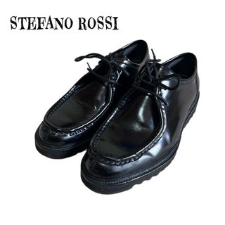 ★stefanorossi ステファノロッシ ガラスレザー チロリアンシューズ(ドレス/ビジネス)