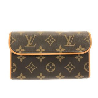 ルイヴィトン(LOUIS VUITTON)のLOUIS VUITTON(ルイヴィトン) ウエストポーチ モノグラム ポシェットフロランティーヌ M51855 ストラップあり（FL0033） モノグラム･キャンバス(ボディバッグ/ウエストポーチ)