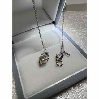 プラチナ 0.30ct ダイヤモンドネックレス 1.94g