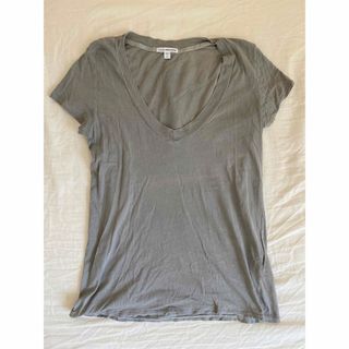 ジェームスパース(JAMES PERSE)の2枚セット＊JAMES PERSE  Vネックカットソー　グレー＋ライトグレー(Tシャツ(半袖/袖なし))