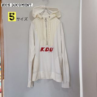 キクスドキュメント(KICS DOCUMENT.)の【美品♡】Kics Document. BI COL ZIP HOODIE (パーカー)