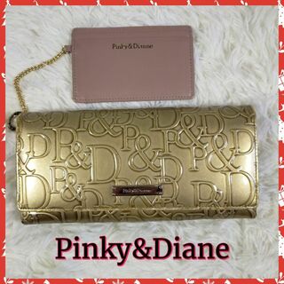 ピンキーアンドダイアン(Pinky&Dianne)の【PINKY&DIANE】ピンキー&ダイアン　長財布　✨パスケース付✨(財布)