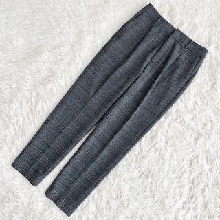 スピックアンドスパン(Spick & Span)の美品　SPICK&SPAN パンツ　両起毛　グレー　黒　ブラック　イエロー　36(カジュアルパンツ)