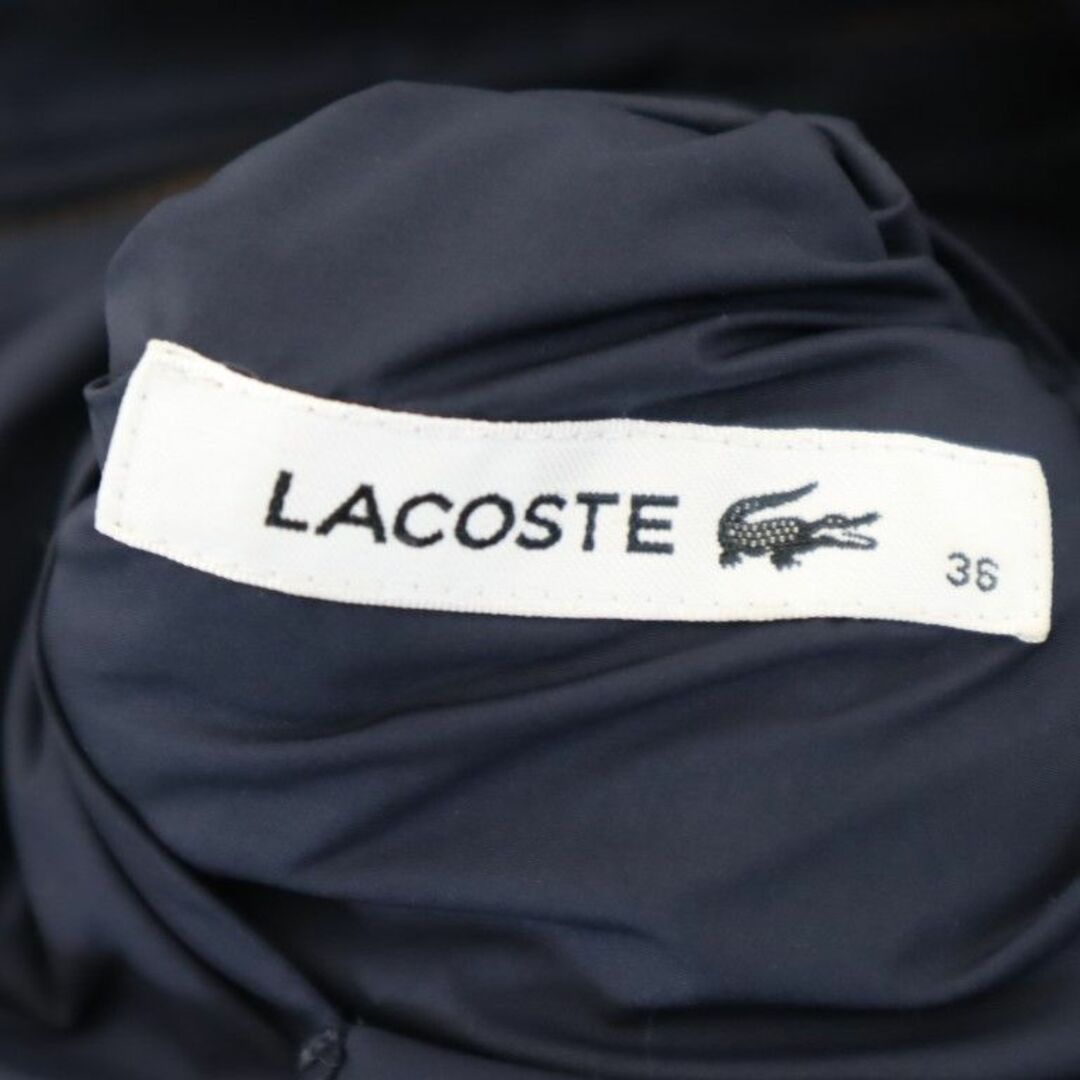 新品未使用 LACOSTE ラコステ リバーシブル ダウンベスト グレー 36