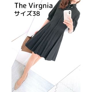 ザヴァージニア(The Virgnia)の【美品✨】定価 27,000円❤️The Virgnia✨サイズ38✨ワンピース(ひざ丈ワンピース)