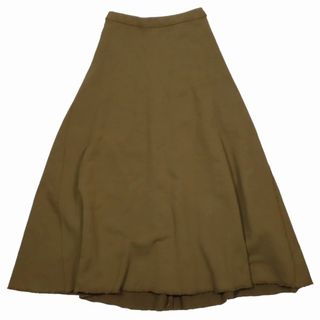 20AW ATON SUVIN NATURAL DYE Aライン フレアスカート(ロングスカート)