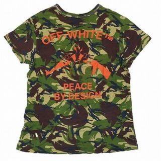 オフホワイト(OFF-WHITE)のオフホワイト S/S Tee T-SHIRT Tシャツ 迷彩 バックプリント(Tシャツ/カットソー(半袖/袖なし))