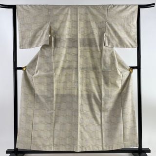 紬 身丈157cm 裄丈64cm 正絹 美品 逸品 【中古】(着物)