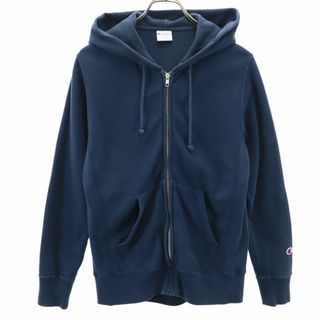 チャンピオン(Champion)のチャンピオン 長袖 ジップパーカー M ネイビー Champion レディース(パーカー)