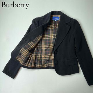 バーバリーブルーレーベル(BURBERRY BLUE LABEL)の美品　BURBERRY BLUE LABEL バーバリー　テーラードジャケット(テーラードジャケット)