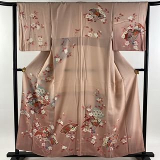 訪問着 身丈157cm 裄丈65cm 正絹 優品 【中古】(着物)