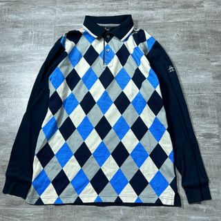 Munsingwear - Munsingwear マンシング L アーガイル 長袖ポロシャツ