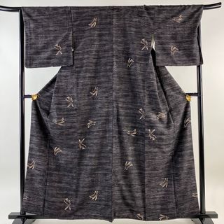 小紋 身丈160.5cm 裄丈65.5cm 正絹 逸品 【中古】(着物)