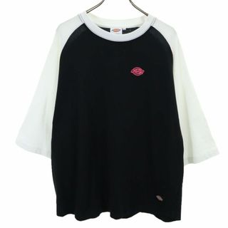 ディッキーズ(Dickies)のディッキーズ 7分袖 Tシャツ XL ブラック系 Dickies メンズ(Tシャツ/カットソー(七分/長袖))