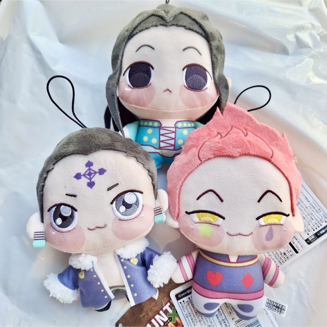 HUNTER×HUNTER プライズ ちょぴぬい ぬいぐるみ ② 全3種の通販 HUNTER×HUNTER プライズ ちょぴぬい ぬいぐるみ ② 全3種の通販