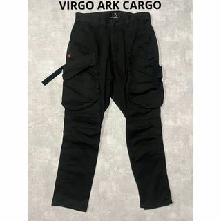 ヴァルゴ(VIRGO)のVIRGO ARK CARGO カーゴパンツ ブラック　サルエル　y2k(ワークパンツ/カーゴパンツ)