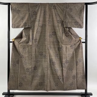 紬 身丈155cm 裄丈62.5cm 正絹 美品 名品 【中古】(着物)