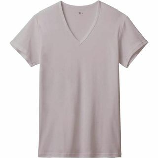 グンゼ(GUNZE)のグンゼＴシャツ Ｖネック 綿100 グレー メンズ 新品未着用(その他)