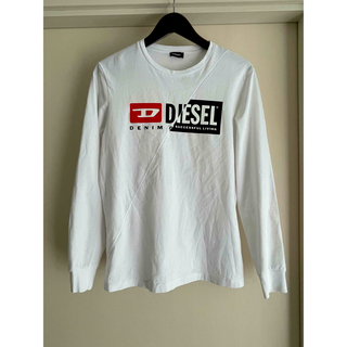 ディーゼル(DIESEL)のディーゼル　メンズ　ロンT ロゴプリント　サイズS(Tシャツ/カットソー(七分/長袖))