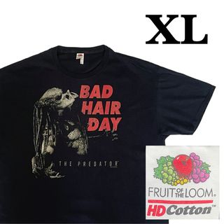 FRUIT OF THE LOOM - 【希少】プレデター Predator Bad Hair Day パロディTシャツ