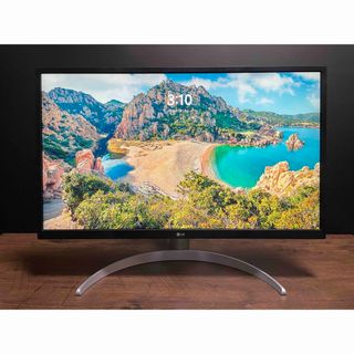 エルジーエレクトロニクス(LG Electronics)の美品LG UP550N-W 27インチ/4K / USB-C/HDR/ノングレア(ディスプレイ)