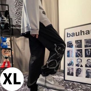 【大人気♪】XL　くま　ズボン　ボトムス　スウェット　リラックス　ゆったり　韓国(ワークパンツ/カーゴパンツ)