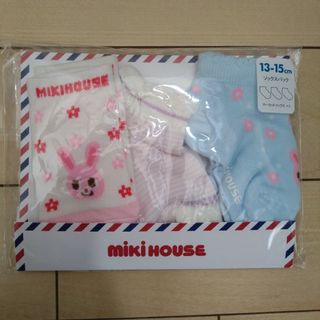 mikihouse - ミキハウス ソックスパック ローカットソックス×3 13〜15cm【新品】