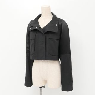 サカイ(sacai)の■美品■2022年製■Sacai サカイ ジャケット サイズS ショートジャケットジップアップジャケット 異素材切替 ブランド古着【中古】20240603/GP7854(その他)