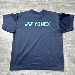 ヨネックス(YONEX)の両面ロゴ YONEX ヨネックス マルチカラー ピンク×緑×紺色 Tシャツ L(バドミントン)