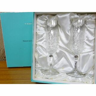 Tiffany & Co. - K三186/ Tiffany&Co. ティファニー ペア ワイングラス 箱付 