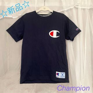 ☆新品☆ Champion チャンピオン　ネイビー　Tシャツ　M