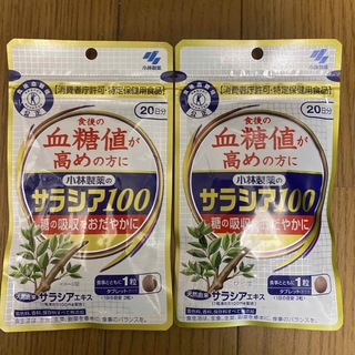 小林製薬 - 小林製薬 サラシア100 20日分 2袋セット 賞味期限 26年2月